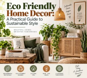 Eco Friendly Home Decor: A Practical Guide to Sustainable Style